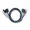 KVM combination cable DVI-D/USB/Audio