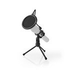 Microfoon-Tafelstatief | Pop-filter | Zwart